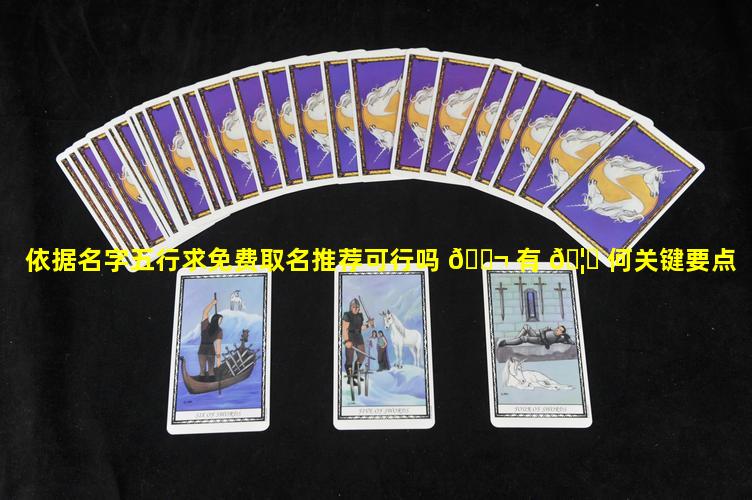 依据名字五行求免费取名推荐可行吗 🐬 有 🦄 何关键要点
